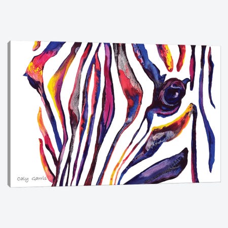 Stripes Canvas Print #GRL105} by Caly Garris Canvas Art Print