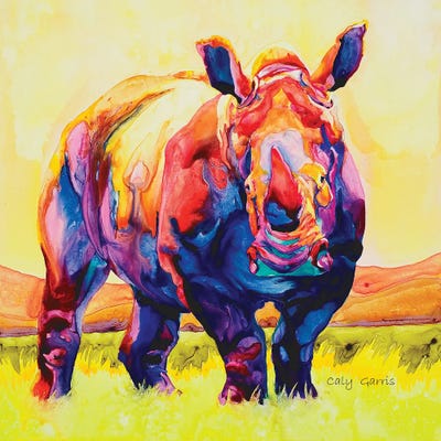 Cornucopia by Caly Garris framed canvas print