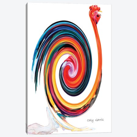 Fried Chicken Canvas Print #GRL45} by Caly Garris Canvas Wall Art