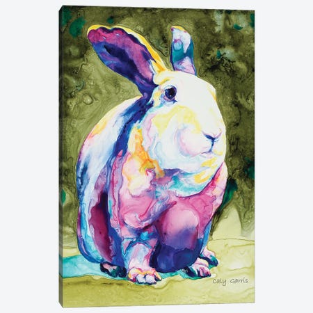 Hare Mione Canvas Print #GRL56} by Caly Garris Art Print