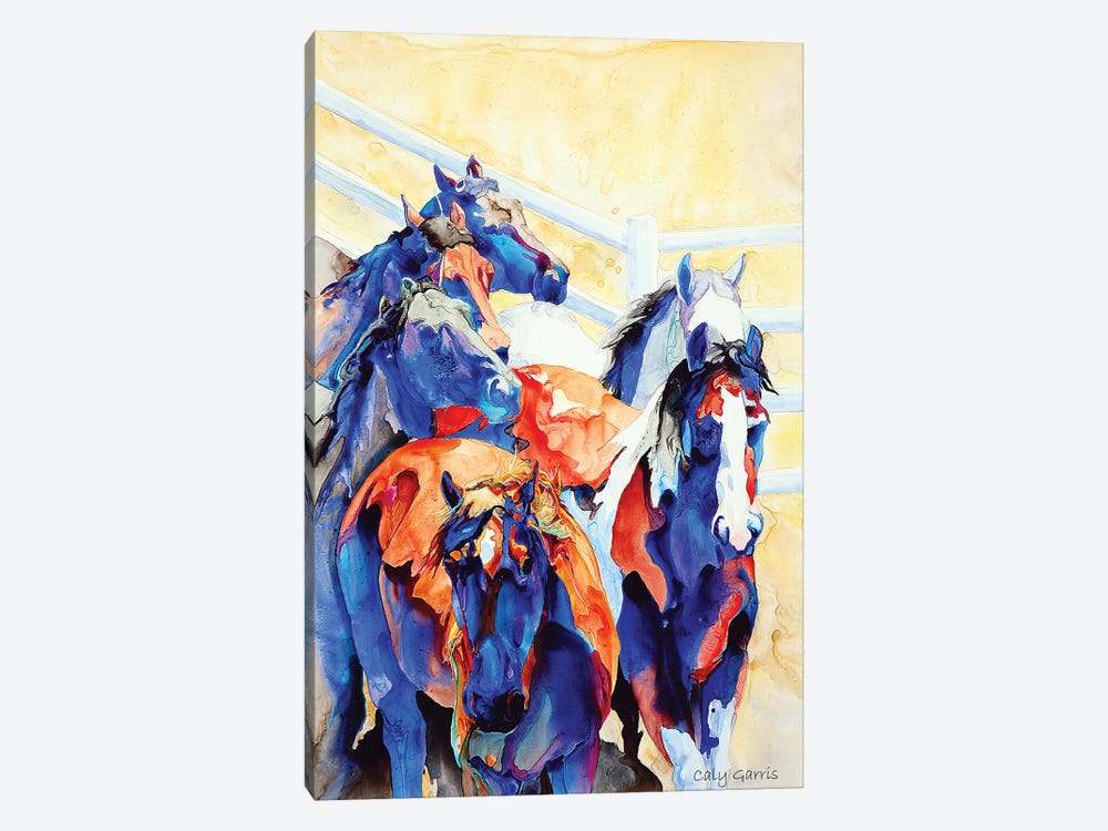 Leader Of The Pack by Caly Garris 1-piece Canvas Artwork