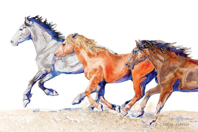 Metallics by Caly Garris wall art