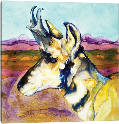 Prong Canvas Art Print - Elk Art