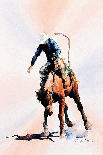 Big Foot by Caly Garris framed canvas print