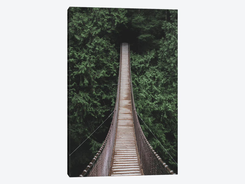 Lynn Valley Suspension Bridge by Luke Anthony Gram 1-piece Art Print