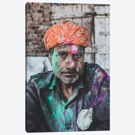 Mathura, India Canvas Print #GRM105} by Luke Anthony Gram Canvas Wall Art
