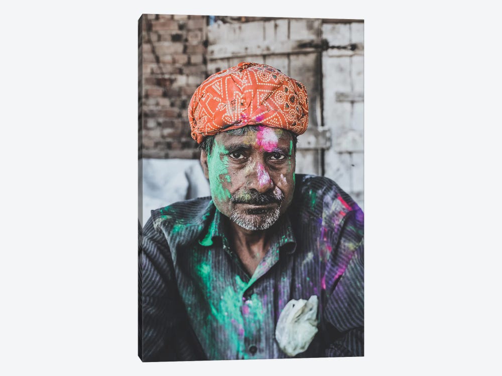 Mathura, India by Luke Anthony Gram 1-piece Canvas Artwork