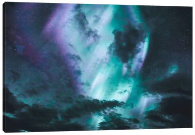 Aurora Borealis I Canvas Art Print - Aurora Borealis Art