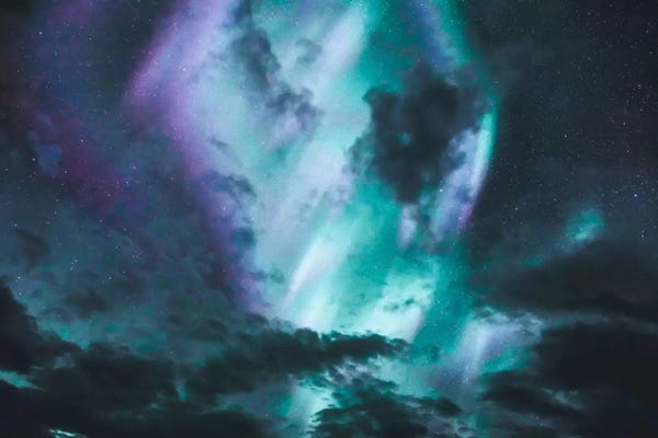 Luke Anthony Gram: Aurora Borealis I by Luke Anthony Gram