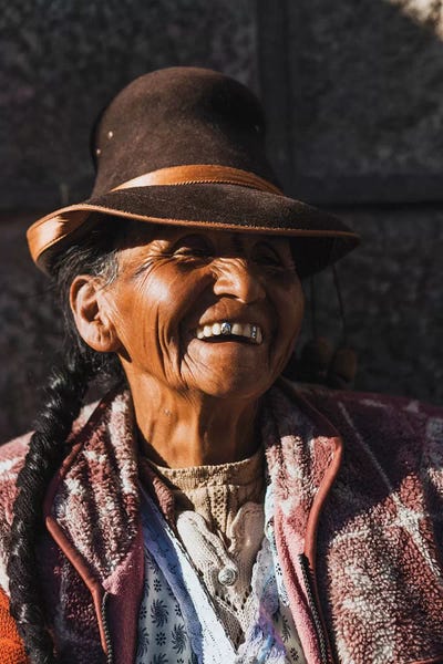 Peru: Peruvian Merchant by Luke Anthony Gram