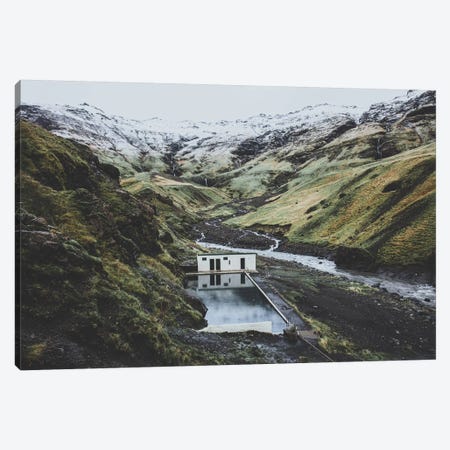Seljavallalaug, Iceland Canvas Print #GRM136} by Luke Anthony Gram Canvas Print