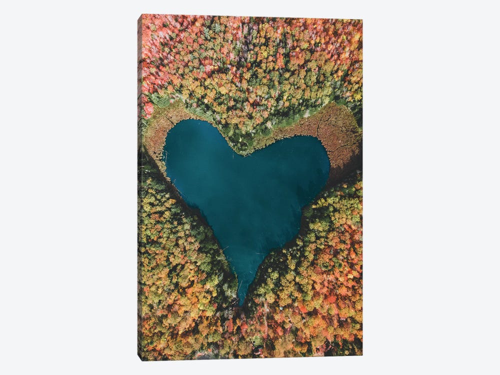 Heart Lake by Luke Anthony Gram 1-piece Canvas Art