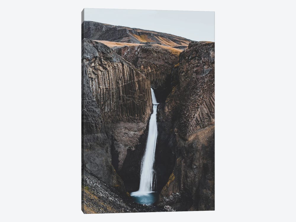 Litlanesfoss, Iceland by Luke Anthony Gram 1-piece Canvas Art