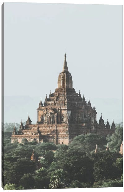 Bagan, Myanmar IV Canvas Art Print - Ancient Ruins Art
