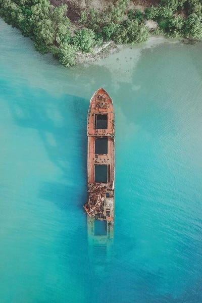 Luke Anthony Gram: Roatan Island, Honduras I by Luke Anthony Gram