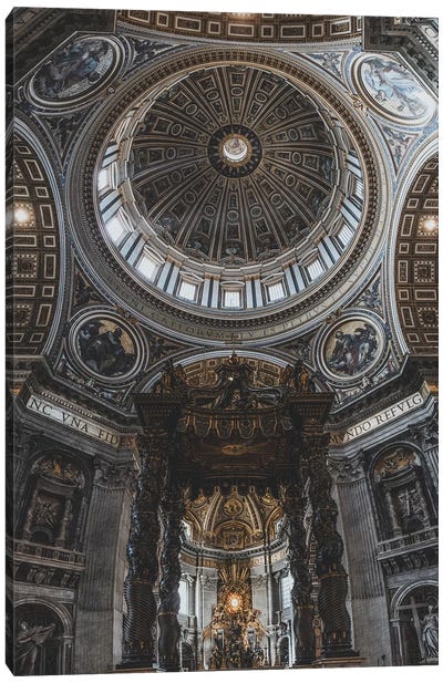 The Vatican Canvas Art Print - Luke Anthony Gram