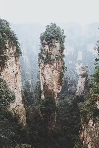 Zhangjiajie, China by Luke Anthony Gram acrylic art print