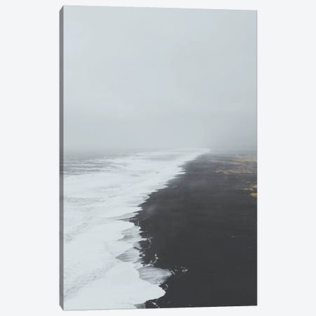 Black Sand Beach, Iceland Canvas Print #GRM19} by Luke Anthony Gram Canvas Print