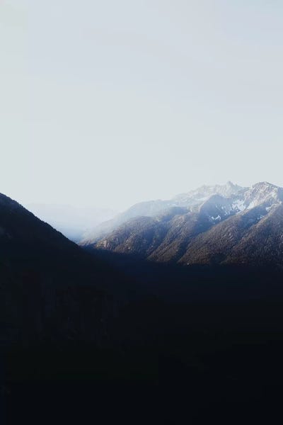 North Cascades by Luke Anthony Gram framed canvas print