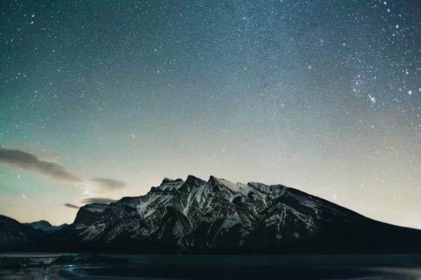 Luke Anthony Gram: Lake Minnewanka, BC by Luke Anthony Gram