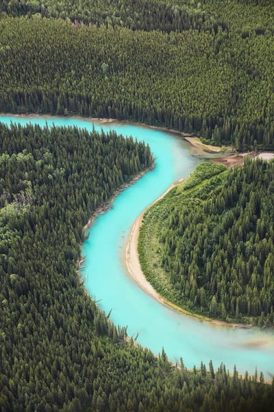 Banff National Park: Bow River, Banff by Luke Anthony Gram