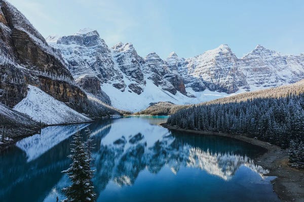 Banff National Park: Moraine Lake, Banff by Luke Anthony Gram