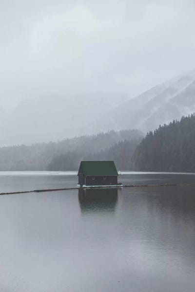 Capilano Lake, Vancouver by Luke Anthony Gram art print