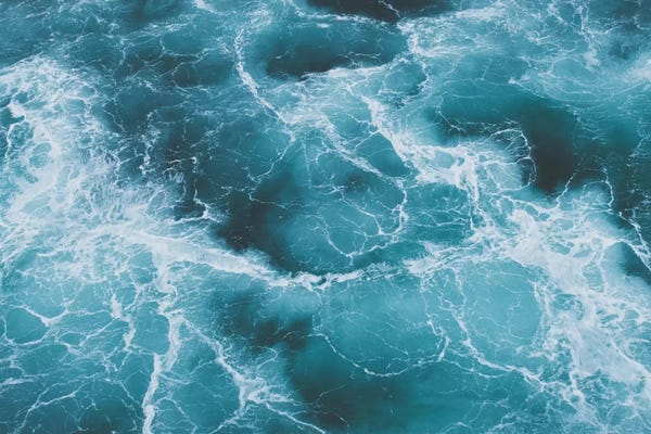 Water Close-Ups: Electric Ocean by Luke Anthony Gram
