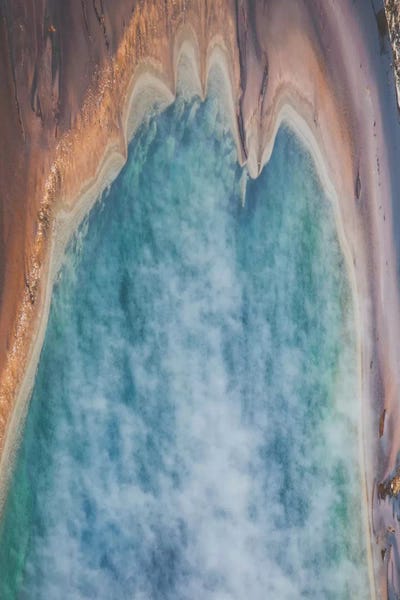 Wyoming: Grand Prismatic Spring, Wyoming by Luke Anthony Gram