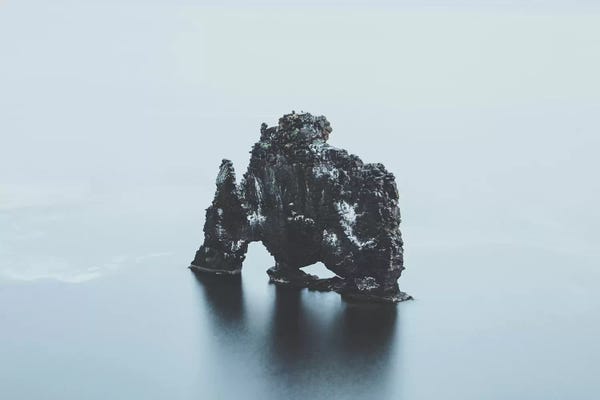 Luke Anthony Gram: Hvítserkur, Iceland I by Luke Anthony Gram