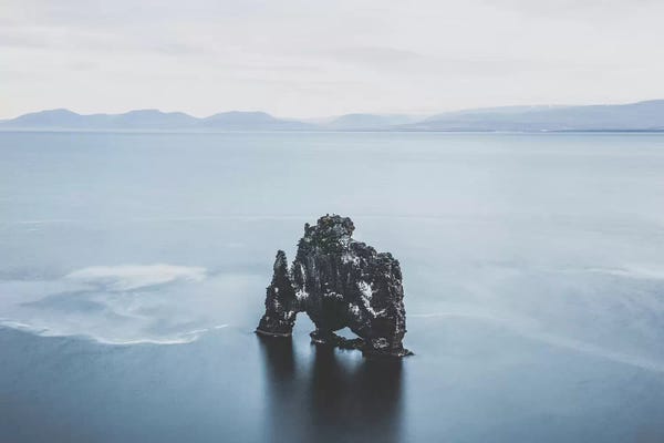 Luke Anthony Gram: Hvítserkur, Iceland II by Luke Anthony Gram