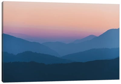 Annapurna Himalayas, Nepal III Canvas Art Print - Mountain Sunrise & Sunset Art