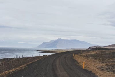Icelandic Coastal Road by Luke Anthony Gram canvas print
