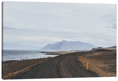 Icelandic Coastal Road Canvas Art Print - Luke Anthony Gram