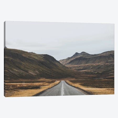Icelandic Country Road Canvas Print #GRM72} by Luke Anthony Gram Canvas Art Print