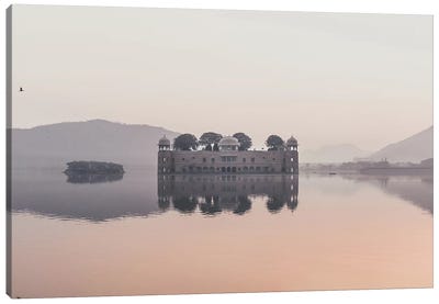 Jal Mahal, India I Canvas Art Print - Pantone Color of the Year
