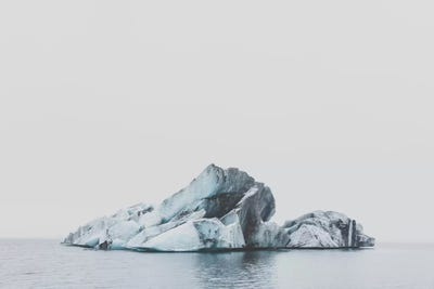 Jökulsárlón, Iceland by Luke Anthony Gram multi panel art