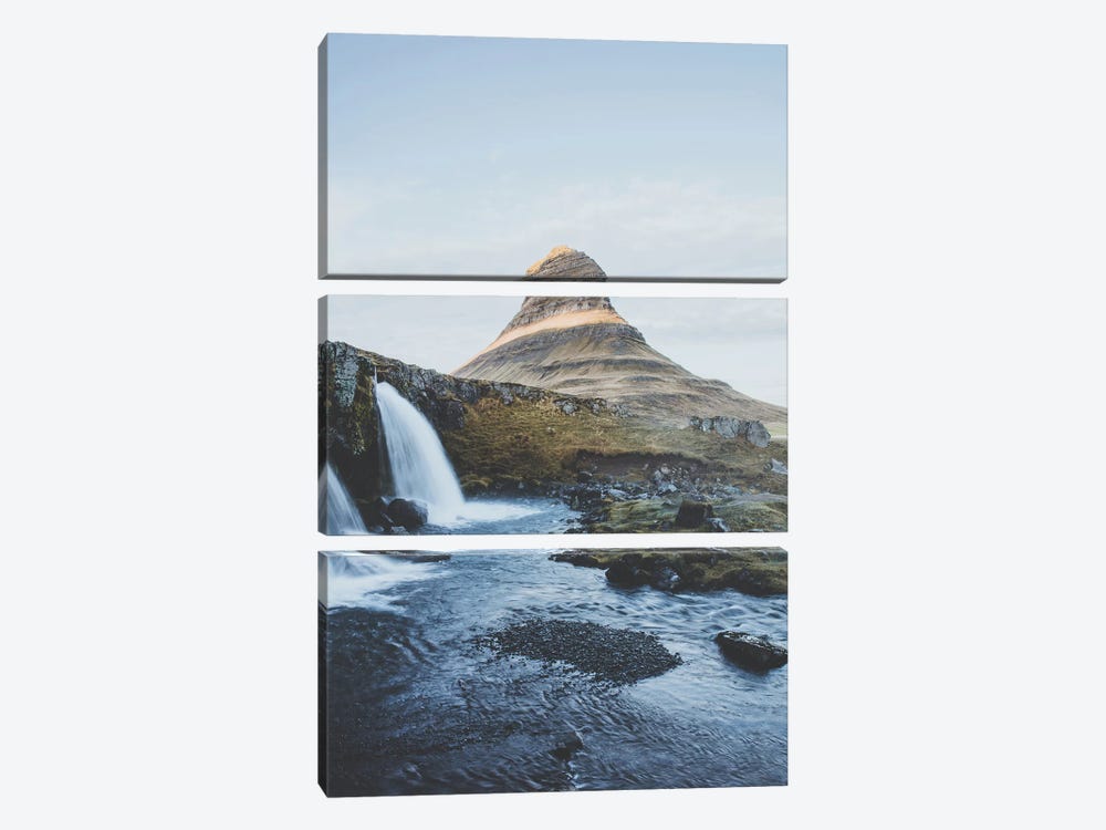 Kirkjufell, Iceland III by Luke Anthony Gram 3-piece Canvas Art Print
