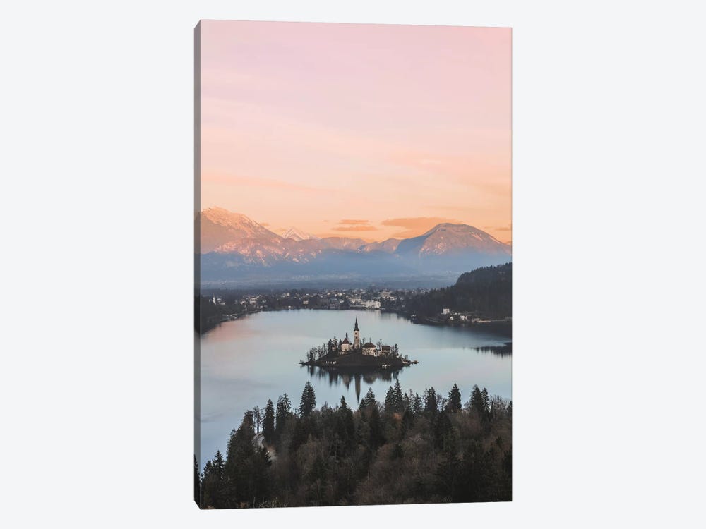 Lake Bled, Slovenia by Luke Anthony Gram 1-piece Canvas Art Print