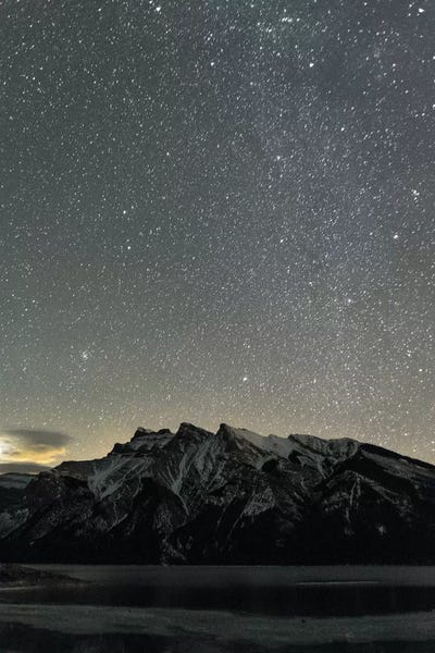 Luke Anthony Gram: Lake Minnewanka, Alberta I by Luke Anthony Gram