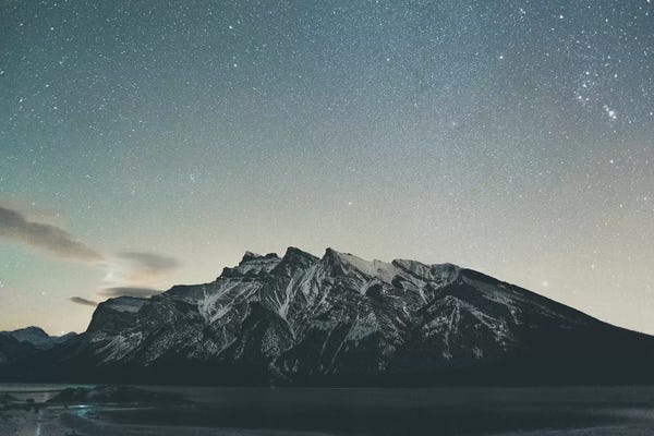Luke Anthony Gram: Lake Minnewanka, Alberta II by Luke Anthony Gram