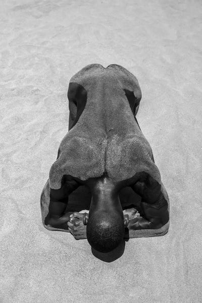 Black & White: Sandy Back by Gregory Prescott