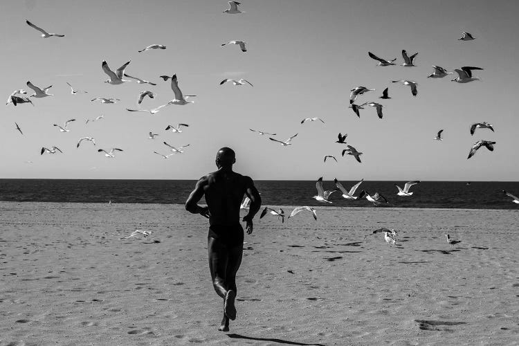 Victor With Birds by Gregory Prescott wall art