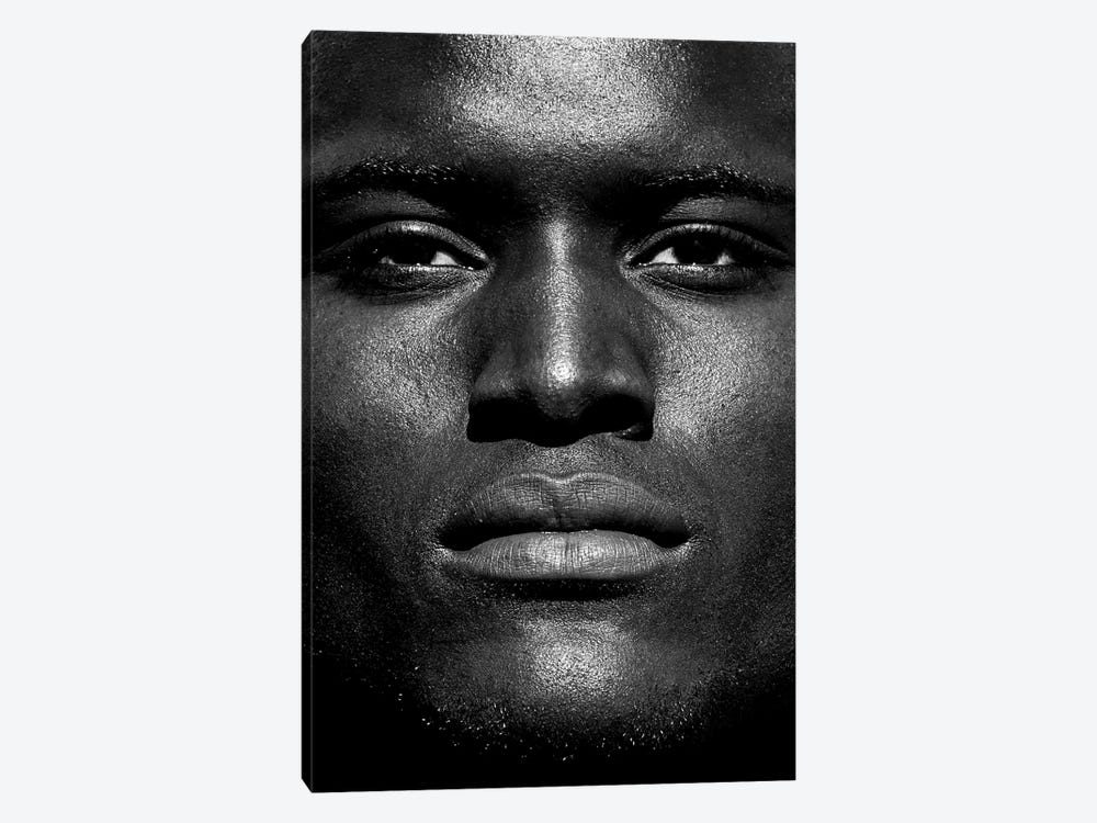 Portrait Of A Black Man by Gregory Prescott 1-piece Canvas Print