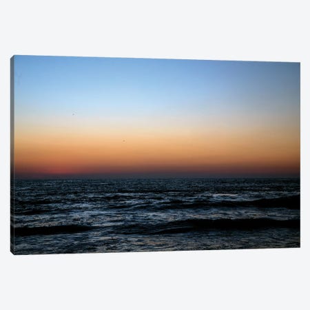 Ocean Sunset Canvas Print #GRP46} by Gregory Prescott Canvas Artwork