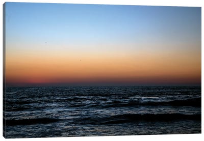 Ocean Sunset Canvas Art Print - Gregory Prescott