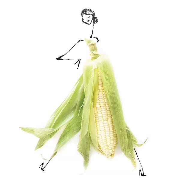 Minimalist Photography: Yellow Corn by Gretchen Roehrs