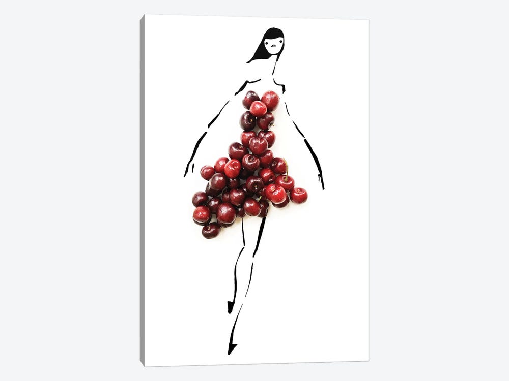 Cherrybomb by Gretchen Roehrs 1-piece Canvas Wall Art