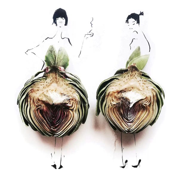 Minimalism: Artichoke by Gretchen Roehrs