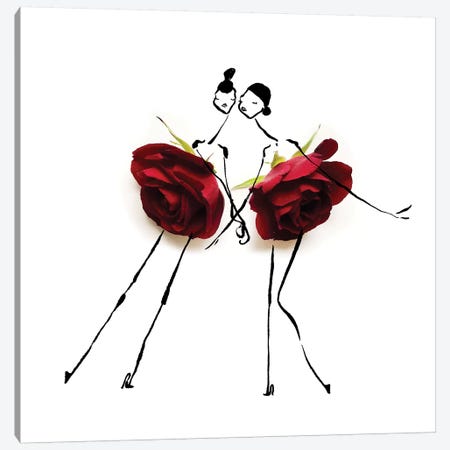 Dior Love Campaign Canvas Print #GRR30} by Gretchen Roehrs Canvas Wall Art
